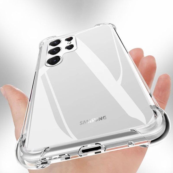 Прозрачный чехол для телефона Samsung Galaxy S22 S23 Ultra S21 S20 Fe ...