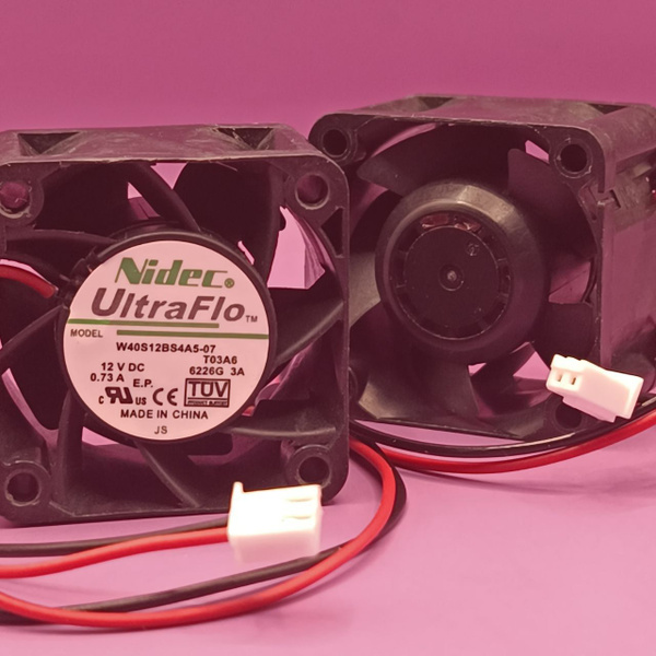 2 штуки!!! Вентилятор для блока питания асика NIDEC 40x40 (0,73 A) 2 ...