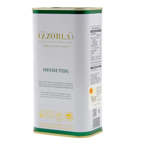 Оливковое масло Cazorla Picual категории Extra Virgen, 1 л - купить с ...