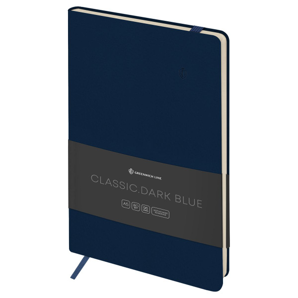 Записная книжка А5 96 листов, ЛАЙТ, кожзам, Greenwich Line Classic ...