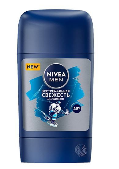 Nivea Дезодорант-стик мужской, Экстремальная свежесть, 40 мл - купить с ...