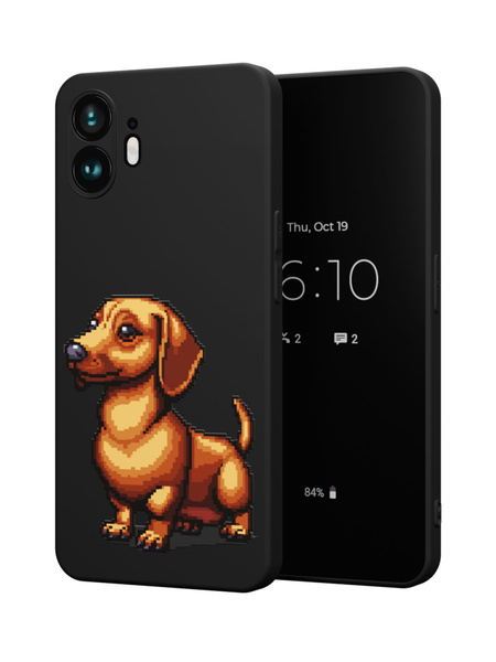 Силиконовый чехол Mcover для Nothing Phone 2 (Насинг Фон 2), Такса ...