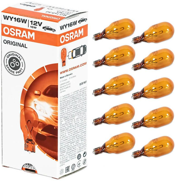 Характеристики Лампы поворотника для LADA Vesta X Ray WY16W OSRAM ...