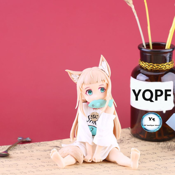 Симпатичная фигурка девушки-кошки Кинако 15CM - купить с доставкой по ...