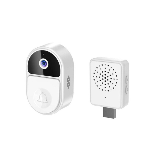 Умный беспроводной звонок Wi-Fi V8 с ночным видением, приемник USB ...