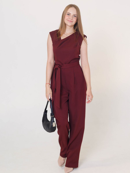 Комбинезон праздничный вечерний в офис, Женский, На любой сезон, размер ...