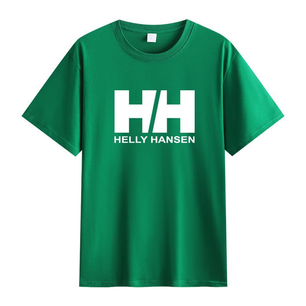 Футболка Helly Hansen, размер 50, цвет зеленый, 60%Хлопок - купить по ...