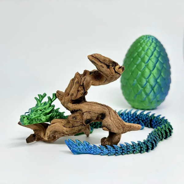 Сувенирные статуэтки 3D-печатные куклы-драконы купить на OZON по низкой ...
