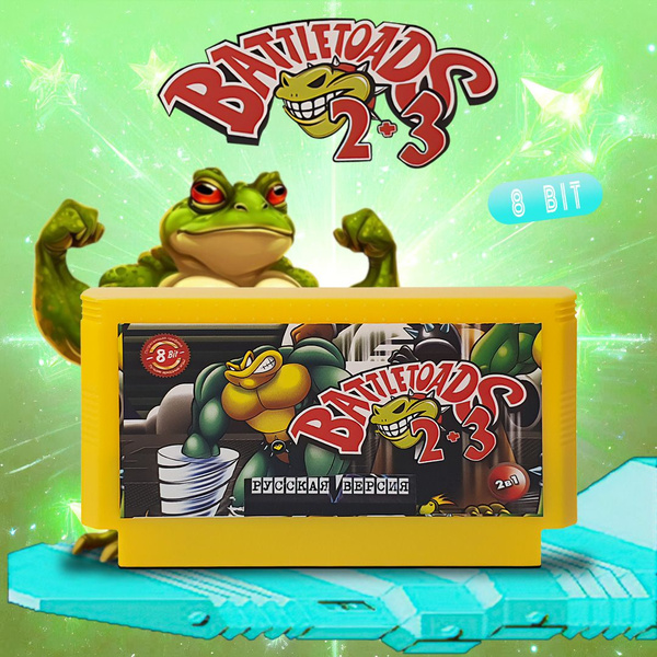 Картридж для Dendy Battletoads 2 и Battletoads 3 double dragon - купить ...