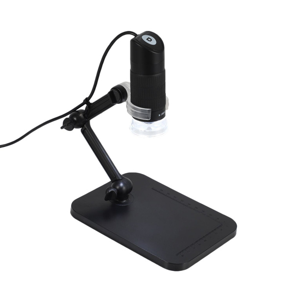 HD USB цифровой микроскоп светодиодный зум камера лупа свет стенд ...
