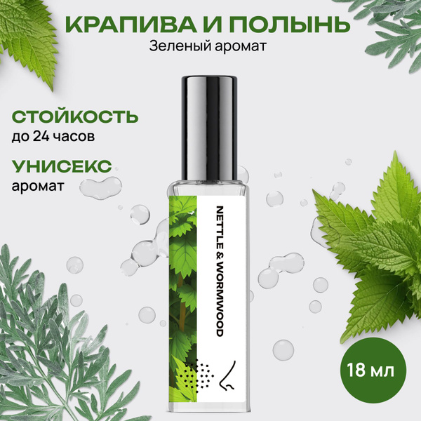 Библиотека ароматов Крапива и полынь Парфюмерная вода женская мужская ...