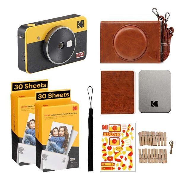 Фотоаппарат моментальной печати Kodak Mini Shot 2 Retro bundle (60 ...