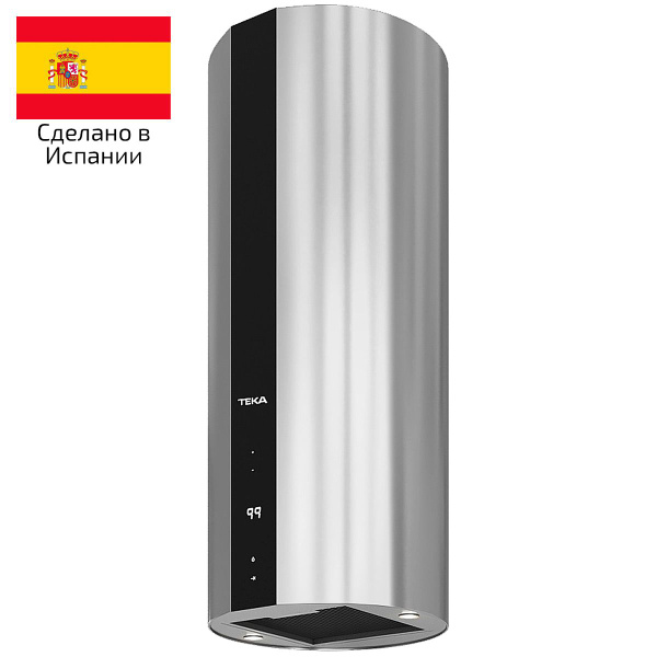 Вытяжка кухонная TEKA CC 485 BLACK-SS, островная/пристенная вытяжка в ...