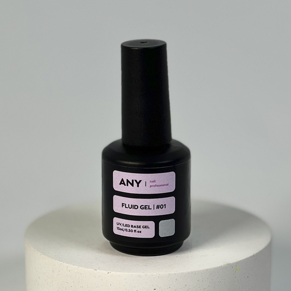 ANY Nail Professional, FLUID 01, жидкий гель для укрепления ногтей ...