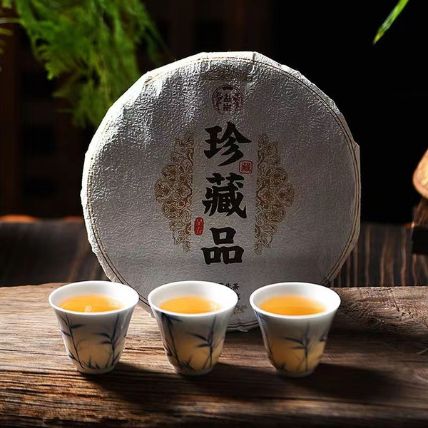 Настоящий Китайский Шу Пуэр Tea Cake 357 г. Чай Черный Листовой ...