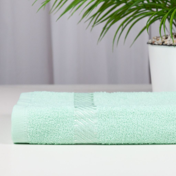 Полотенце для ванной Wellness Полотенца Лаки+Симпл Хлопок 70x140 см, 1 ...