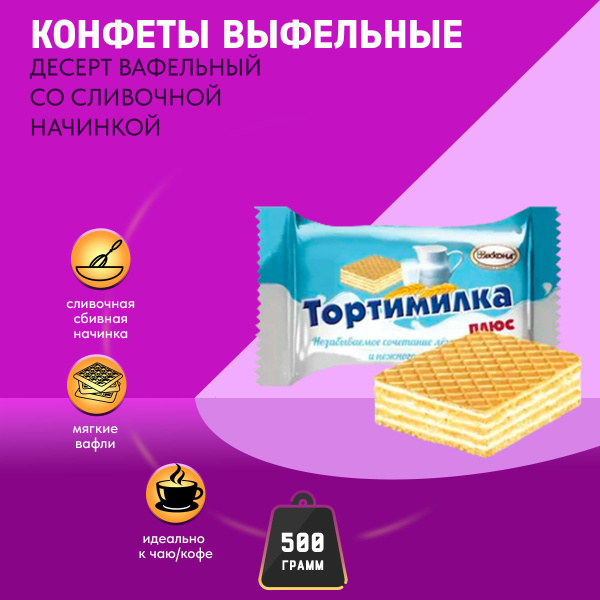 Конфеты Акконд Тортимилка плюс, 500 гр - купить с доставкой по выгодным ...