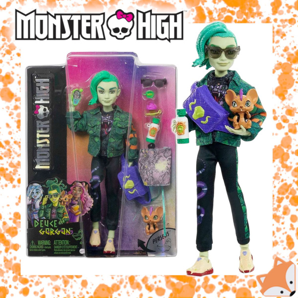 Кукла Monster High Deuce Gorgon Монстр Хай Дьюс Горгон HHK56 - купить с ...
