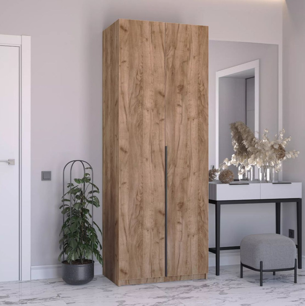 Шкаф распашной Распашной шкаф Скалли, 70x60x210 см - купить по выгодной ...