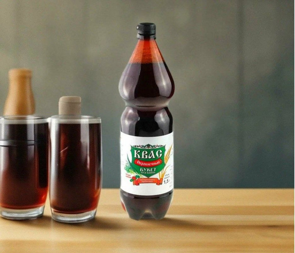 Квас "Домашний" Букет Чувашии 1,5 л натурального брожения 6 шт - купить ...