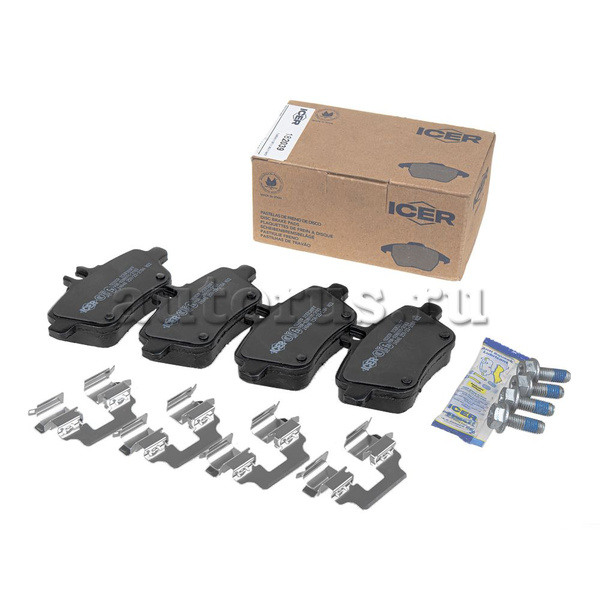 Колодки тормозные ICER 182039 - купить по низким ценам в интернет ...