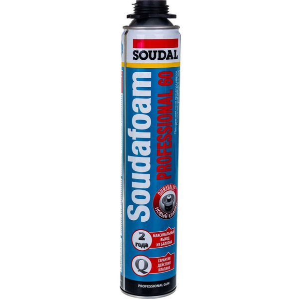 Профессиональная монтажная пена Пистолетная пена SOUDAL Соудафоам ...