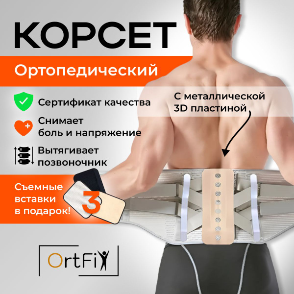 Корсет для осанки пояснично-крестцовый Пояс для спины OrtFix купить на ...