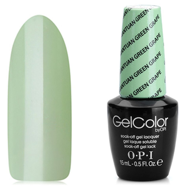 OPI GelColor.Гель лак для ногтей салатовый цвет B44 - купить с ...