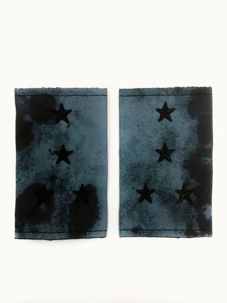 Фальш-погоны Омон Росгвардия синий мох капитан - купить с доставкой по ...