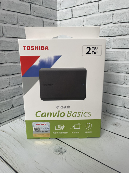 Toshiba 2 ТБ Внешний жесткий диск Внешний жесткий диск TOSHIBA Canvio ...