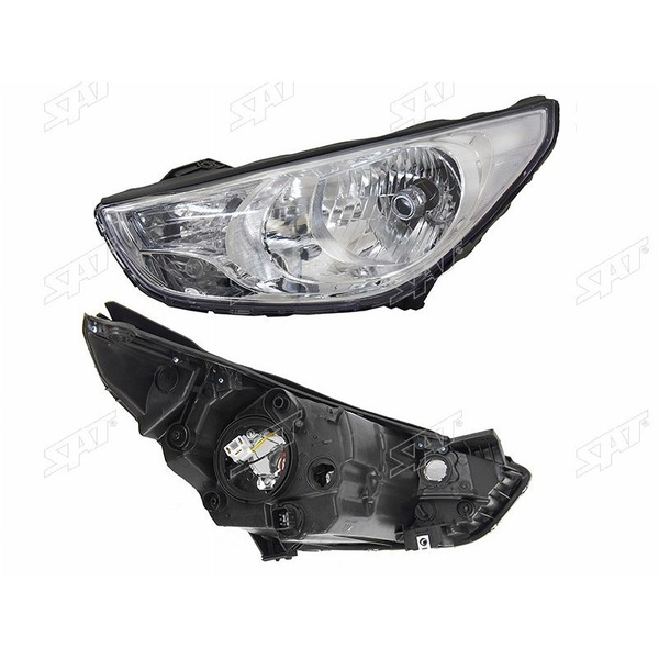 Фара Hyundai Tucson 09-13 (Слева/ Галоген/ под электрокорректор)