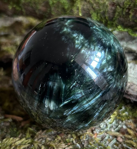 Серафинит (клинохлор) Россия натуральный камень mineral - купить с ...