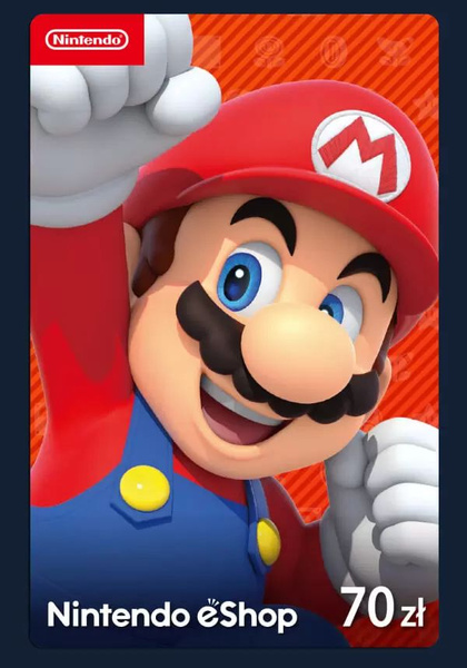 Nintendo eShop Card 70zl купить по выгодной цене в интернет-магазине ...