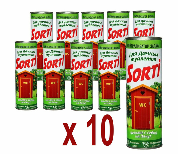 Средство Sorti для дачного туалета / Дезодорирующее средство ...