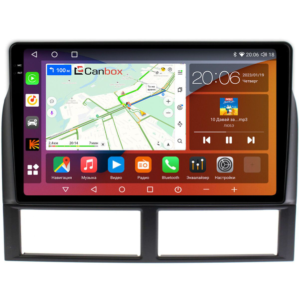 Штатная магнитола Canbox H-Line 2K 4180-9-1192 для Jeep Grand Cherokee ...