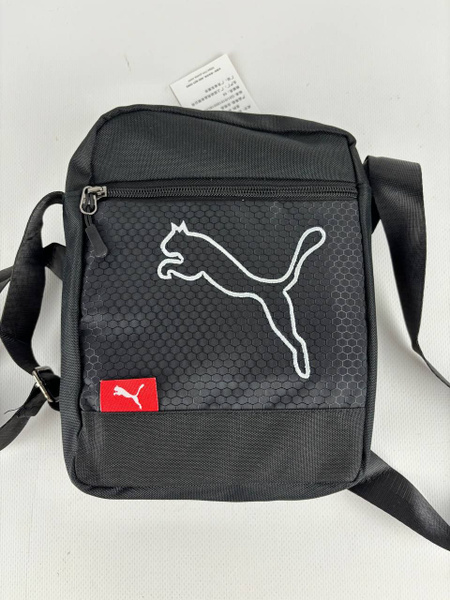 Мужская стильная сумка Puma через плечо или на пояс. Бананка. черный ...