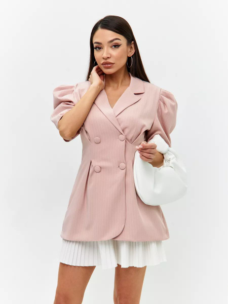 Платье пиджак летнее праздничное комбинация, Женский, На любой сезон ...