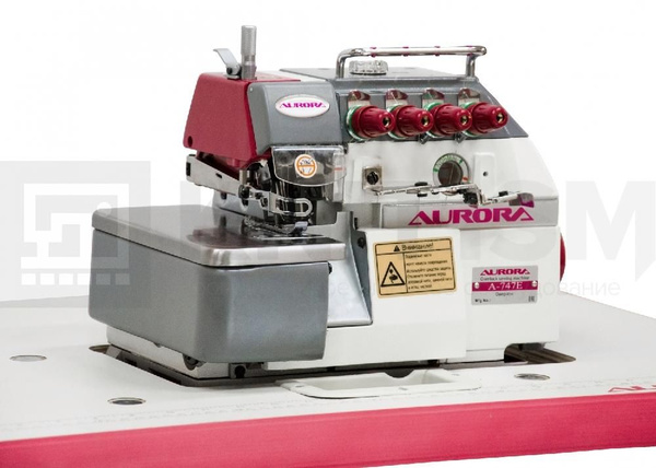Промышленный 4-х ниточный оверлок Aurora A-747E со стандартным столом и ...