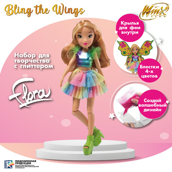 Характеристики Кукла Винкс Флора Winx Club "Bling the Wings" Флора с ...