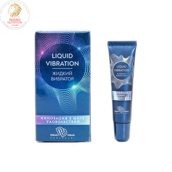 БиоМед Liquid vibration Возбуждающий крем-гель (сыворотка) на водной ...
