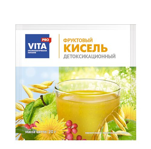 Кисель детоксикационный фруктовый с пектином - купить с доставкой по ...