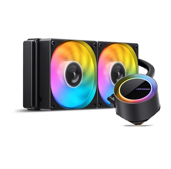 Встроенный радиатор водяного охлаждения JONSBO TG-240 black купить c ...