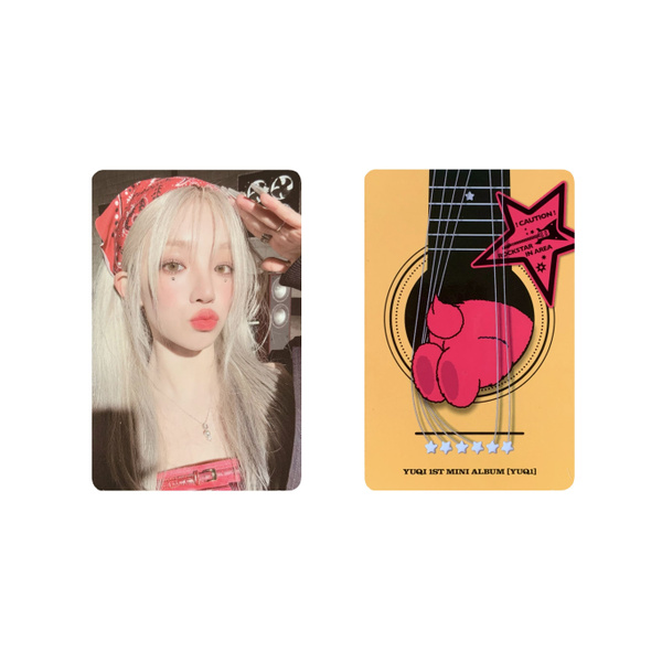 Фотокарта YUQI ((G)i-dle) - Yuq1 (Star Ver. / Rabbit Ver.) - купить с ...