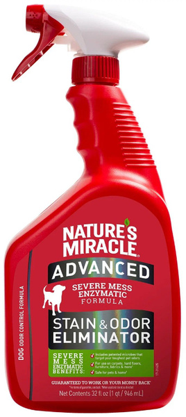 Nature's Miracle Удалитель пятен и запахов с усиленной формулой для ...