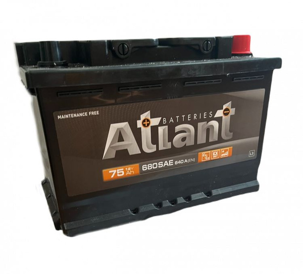 Аккумулятор автомобильный ATLANT Black купить по выгодной цене в ...