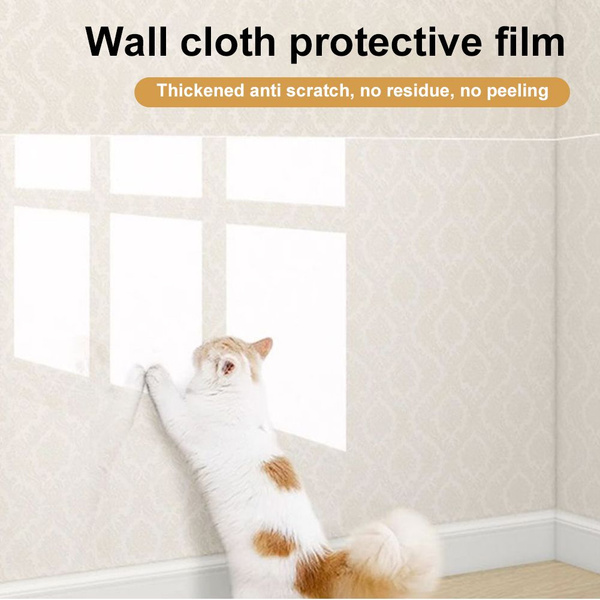 Защитная пленка от кошачьих царапин, прозрачная, подходит для стен и ...