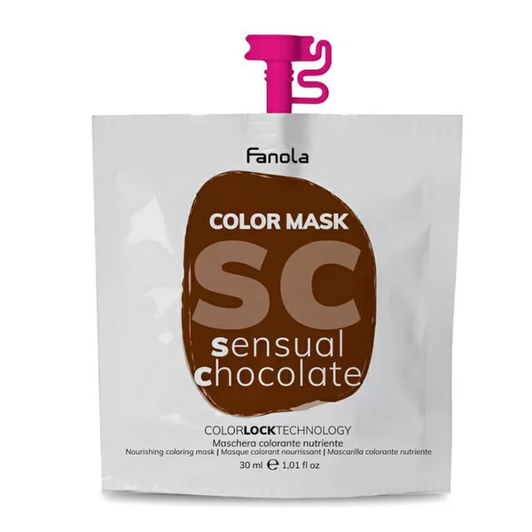 FANOLA Color Mask SENSUAL CHOCOLATE, Оттеночная маска для волос ...