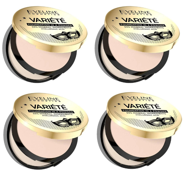 Eveline Cosmetics Минеральная компактная пудра для лица, Variette, №10 ...