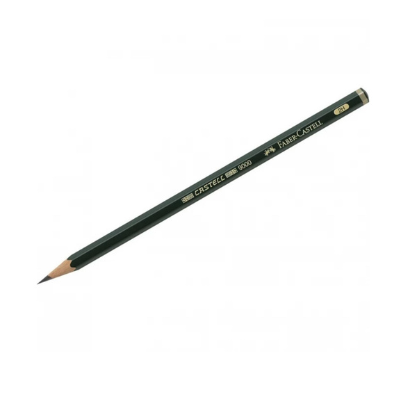Карандаш чернографитный FABER-CASTELL CASTELL 9000 2H - купить с ...