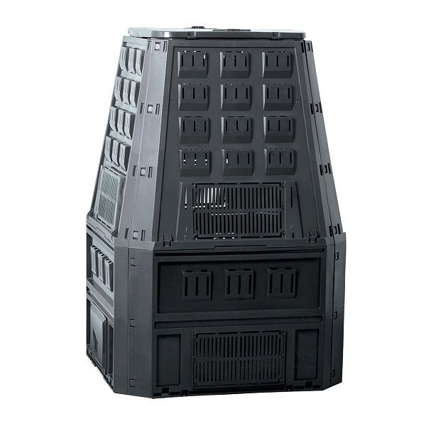 Компостер садовый для дачи и дома Prosperplast с крышкой 850л, емкость ...